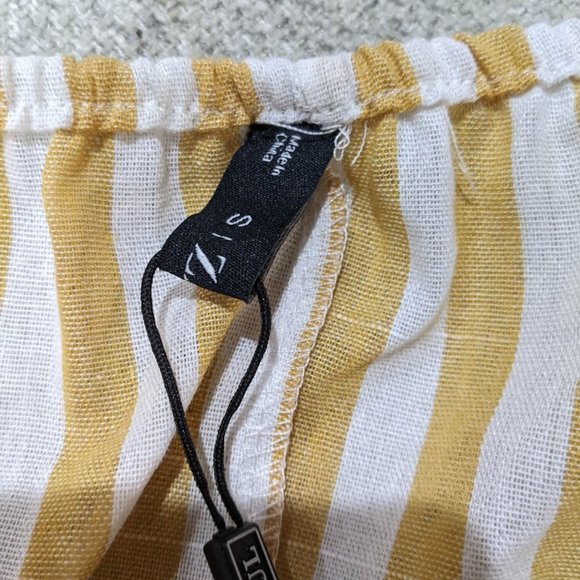 ZAFUL Striped Halter Wide Leg Romper - Picture 7 of 9